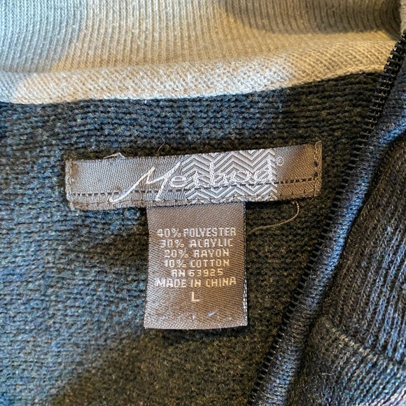 Method Argyle Quarter Zip Sweater - Picture 2 of 3